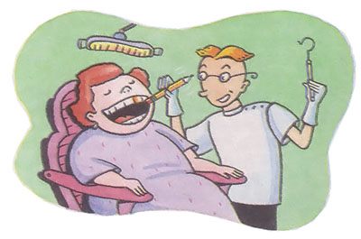 
Rubber erasers can remove scuff marks, but your dentist probably shouldn't use them on your teeth.
